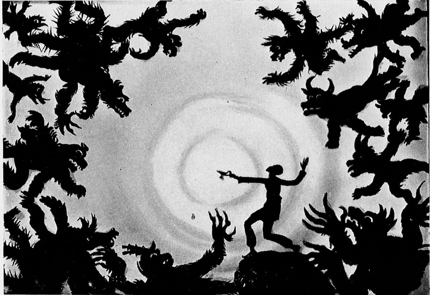 Lotte Reiniger, The Adventures of Prince Achmed (1926), made from Hanna Diyab’s tale of Prince Ahmad. From Cinéa, 1926.
